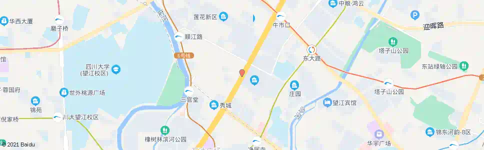 成都莲花小区_公交站地图_成都公交_妙搜公交查询2025