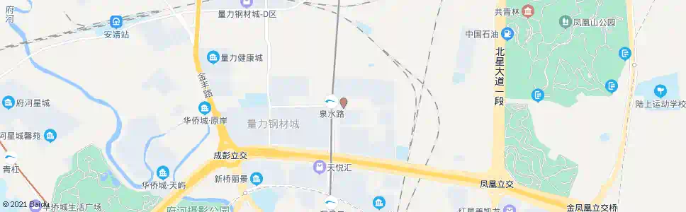 成都泉水路口_公交站地图_成都公交_妙搜公交查询2025