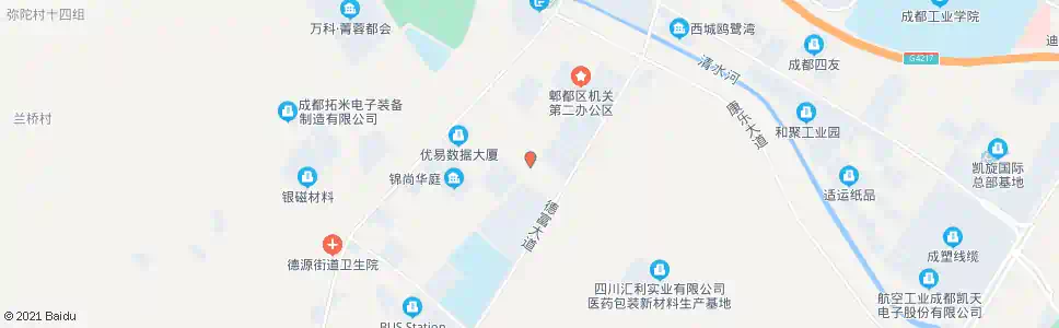 成都红旗大道_公交站地图_成都公交_妙搜公交查询2025