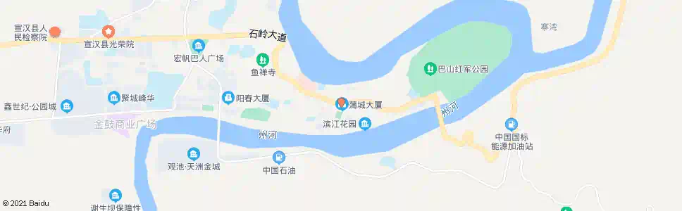 达州通州商场_公交站地图_达州公交_妙搜公交查询2025