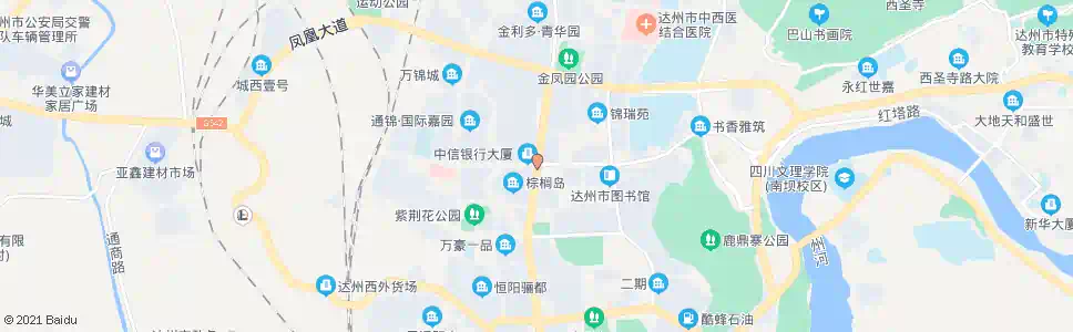 达州两南口_公交站地图_达州公交_妙搜公交查询2025