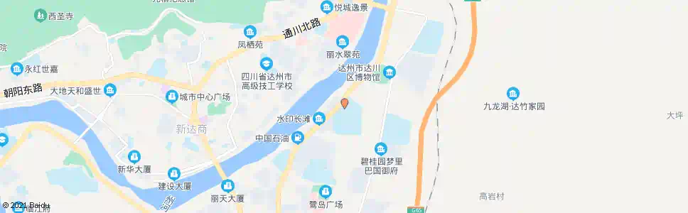 达州巨全学校_公交站地图_达州公交_妙搜公交查询2025