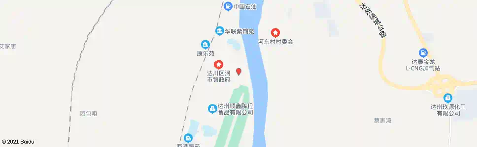 达州街心花园_公交站地图_达州公交_妙搜公交查询2025