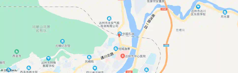 达州肖公庙_公交站地图_达州公交_妙搜公交查询2025