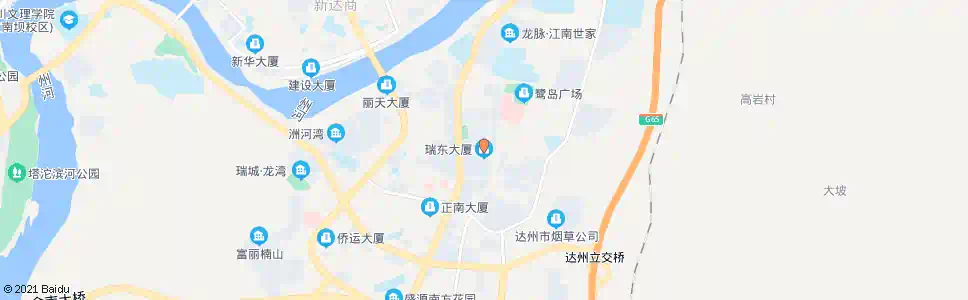达州蜀东化纤厂_公交站地图_达州公交_妙搜公交查询2025