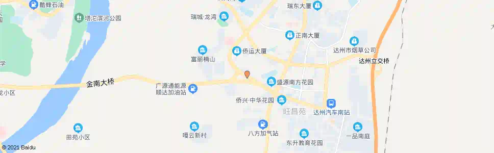 达州二运司_公交站地图_达州公交_妙搜公交查询2025
