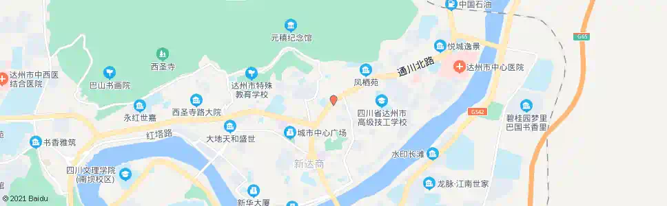 达州市防疫站_公交站地图_达州公交_妙搜公交查询2025