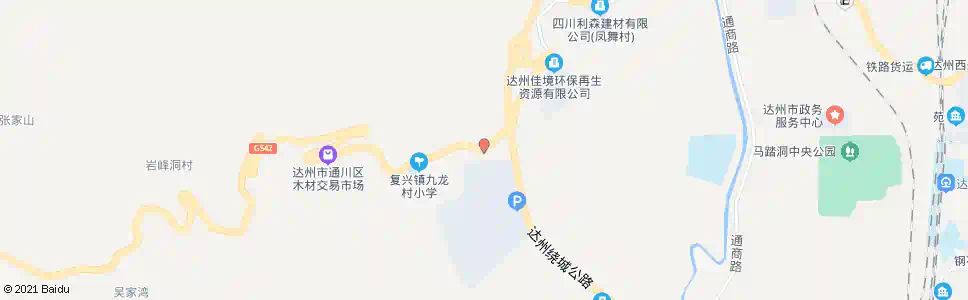 达州环城路口_公交站地图_达州公交_妙搜公交查询2025