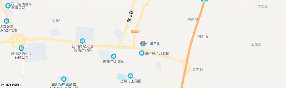 达州木瓜铺_公交站地图_达州公交_妙搜公交查询2025