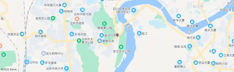 达州塔坨胃病医院_公交站地图_达州公交_妙搜公交查询2025