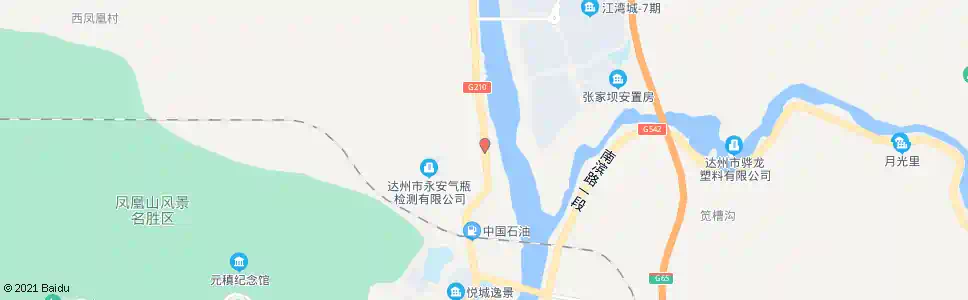 达州吴家沟水厂_公交站地图_达州公交_妙搜公交查询2025