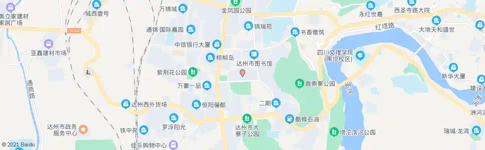 达州市政协_公交站地图_达州公交_妙搜公交查询2025