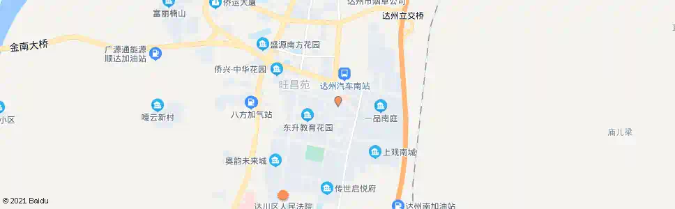达州中国银行_公交站地图_达州公交_妙搜公交查询2025