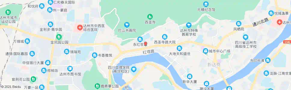 达州达州电业局_公交站地图_达州公交_妙搜公交查询2025