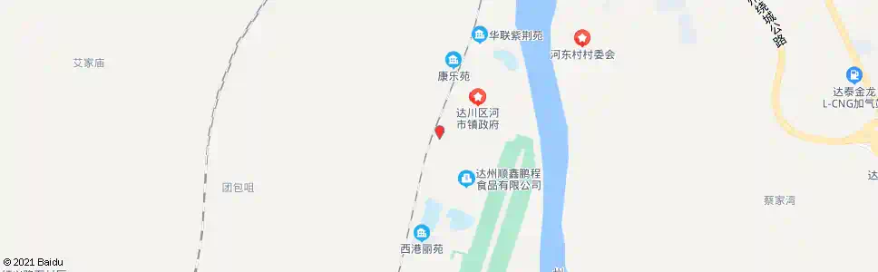 达州堰坝_公交站地图_达州公交_妙搜公交查询2025
