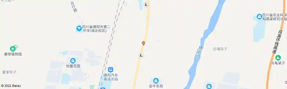 德阳三圣村_公交站地图_德阳公交_妙搜公交查询2025