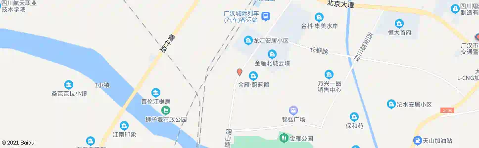 德阳桅杆村_公交站地图_德阳公交_妙搜公交查询2025