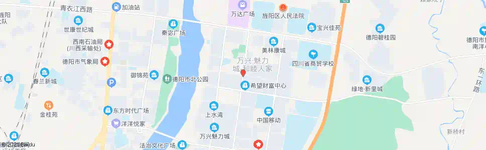 德阳希望城_公交站地图_德阳公交_妙搜公交查询2025