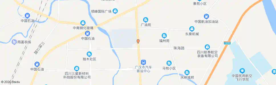 德阳宏华石油_公交站地图_德阳公交_妙搜公交查询2025