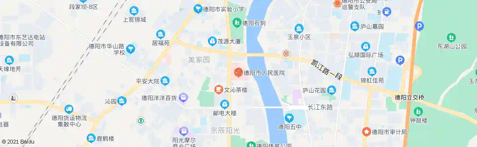 德阳人民医院妇幼病区_公交站地图_德阳公交_妙搜公交查询2025