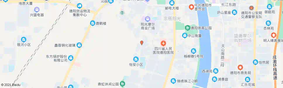 德阳城南派出所_公交站地图_德阳公交_妙搜公交查询2025