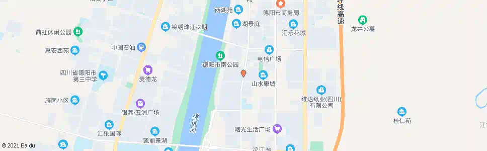 德阳旌湖路口_公交站地图_德阳公交_妙搜公交查询2025