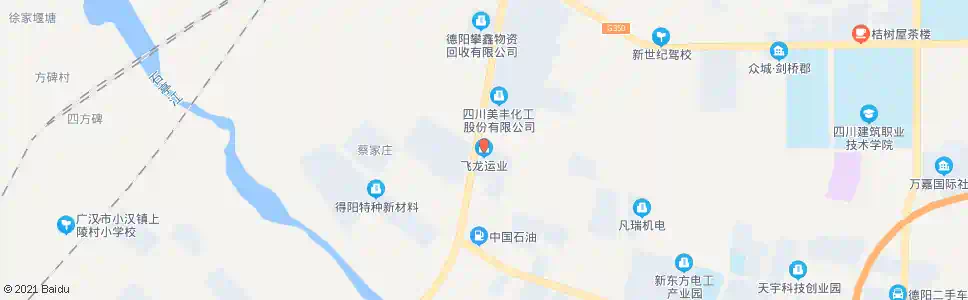 德阳飞龙运业_公交站地图_德阳公交_妙搜公交查询2025