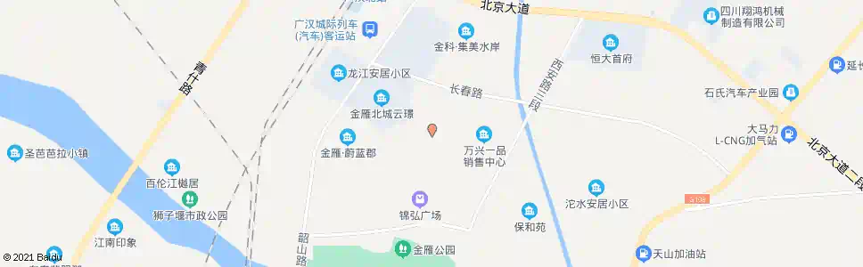 德阳金雁派出所_公交站地图_德阳公交_妙搜公交查询2025