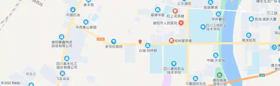 德阳东升村九组_公交站地图_德阳公交_妙搜公交查询2025