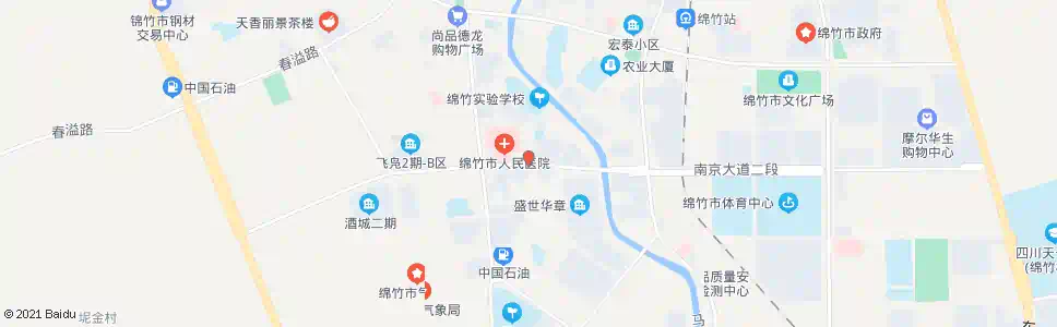 德阳安国街_公交站地图_德阳公交_妙搜公交查询2025