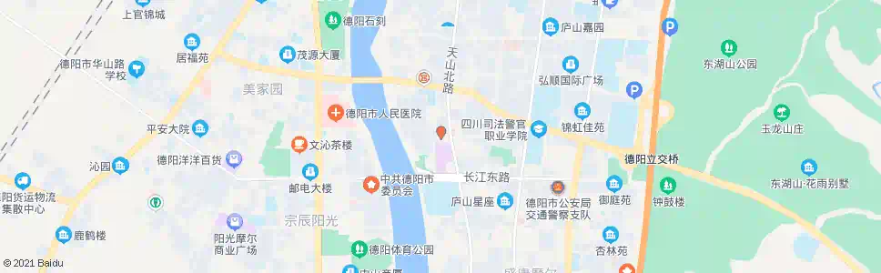 德阳沂河街_公交站地图_德阳公交_妙搜公交查询2025