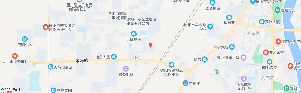 德阳恒大建材北_公交站地图_德阳公交_妙搜公交查询2025