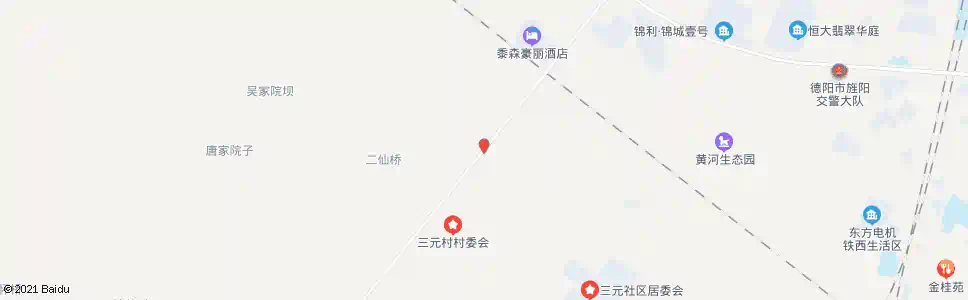 德阳三园村_公交站地图_德阳公交_妙搜公交查询2025