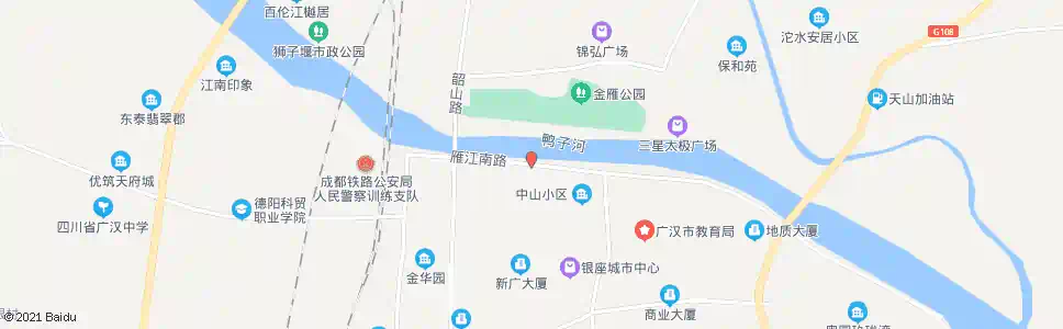 德阳长沙路湖南路口_公交站地图_德阳公交_妙搜公交查询2025