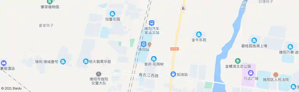 德阳火车站汽车北站_公交站地图_德阳公交_妙搜公交查询2025