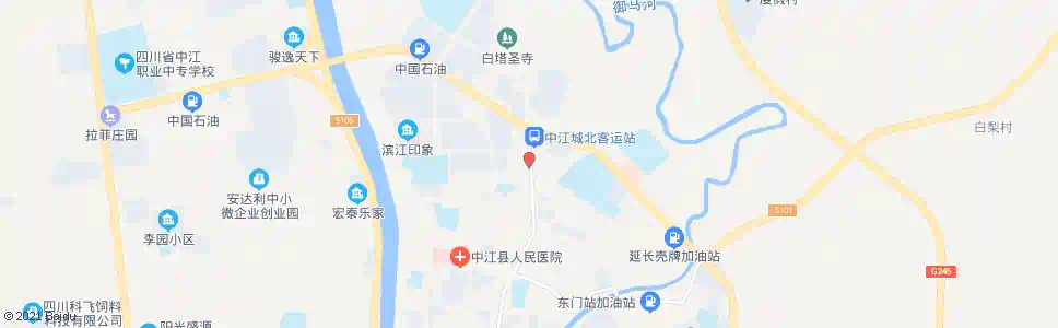 德阳城北建材市场_公交站地图_德阳公交_妙搜公交查询2025