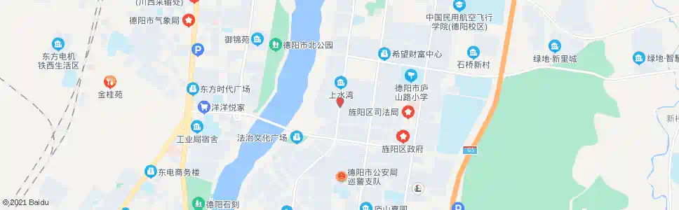 德阳上水湾_公交站地图_德阳公交_妙搜公交查询2025