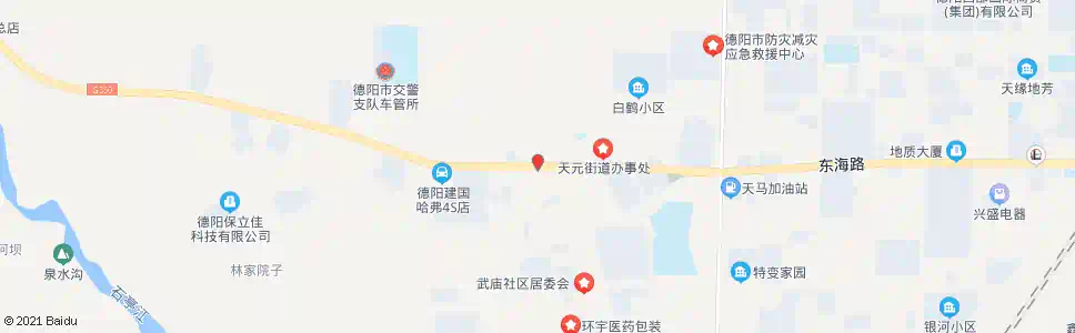 德阳武庙村北_公交站地图_德阳公交_妙搜公交查询2025