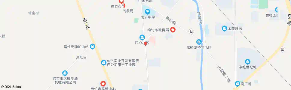 德阳凉水井_公交站地图_德阳公交_妙搜公交查询2025
