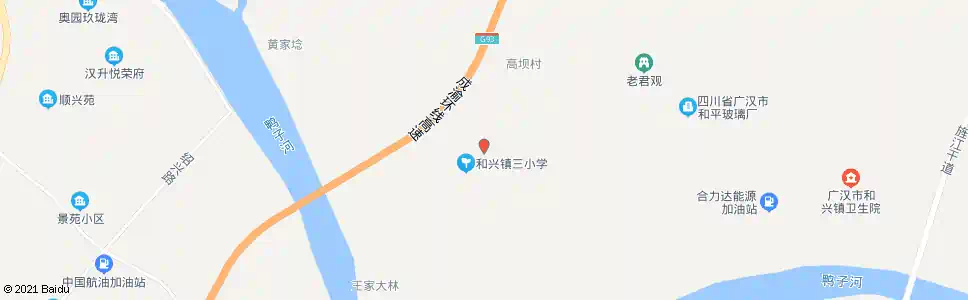 德阳吊桥头_公交站地图_德阳公交_妙搜公交查询2025
