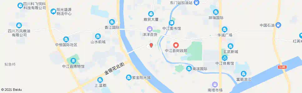 德阳滨河路口_公交站地图_德阳公交_妙搜公交查询2025