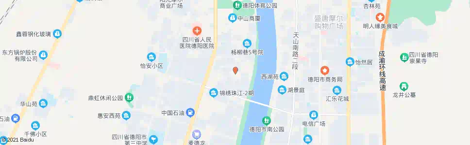 德阳静水花苑_公交站地图_德阳公交_妙搜公交查询2025