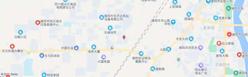 德阳恒大建材南_公交站地图_德阳公交_妙搜公交查询2025