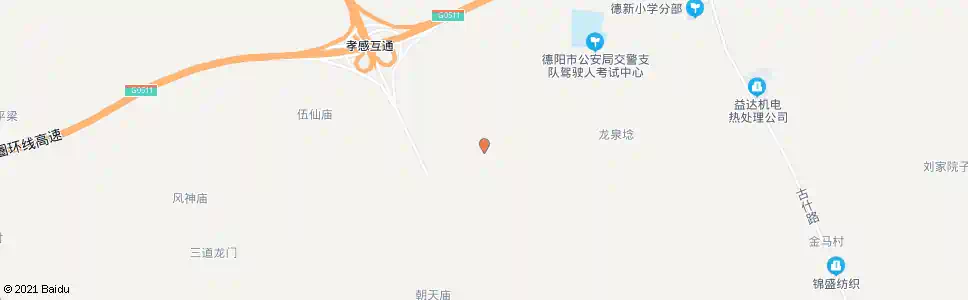 德阳杨柳村2组_公交站地图_德阳公交_妙搜公交查询2025