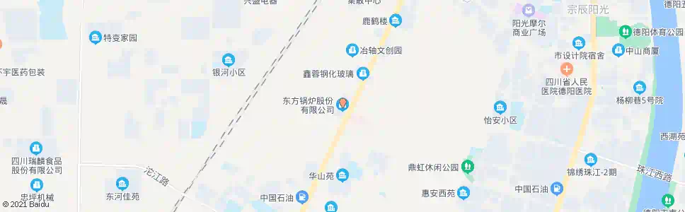 德阳东方锅炉_公交站地图_德阳公交_妙搜公交查询2025