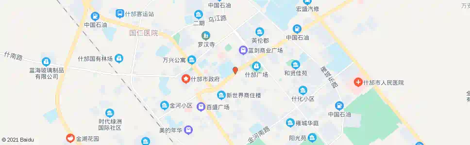 德阳什邡中学高中部_公交站地图_德阳公交_妙搜公交查询2025