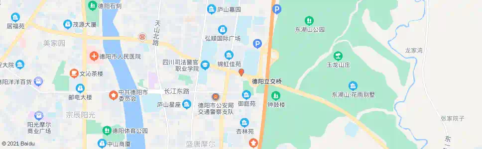 德阳省通信学校_公交站地图_德阳公交_妙搜公交查询2025