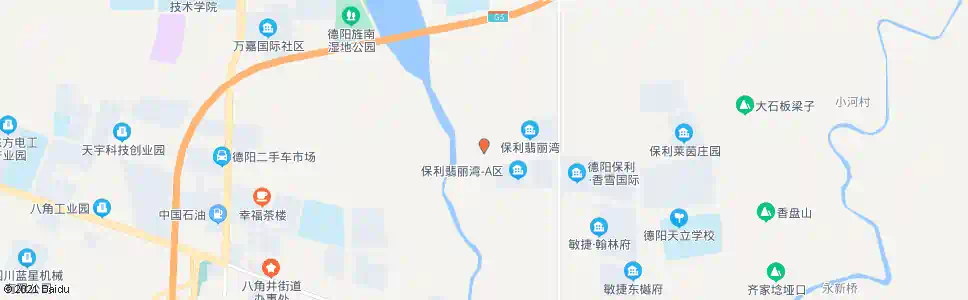 德阳西部营销中心_公交站地图_德阳公交_妙搜公交查询2025
