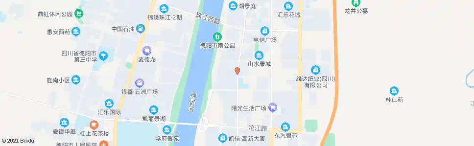 德阳浅水湾_公交站地图_德阳公交_妙搜公交查询2025