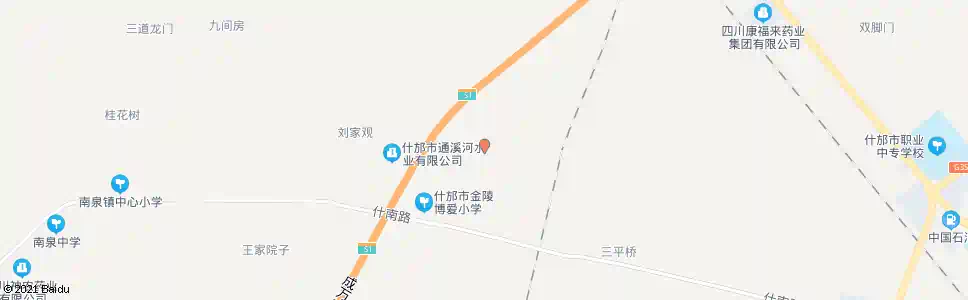 德阳团结五组_公交站地图_德阳公交_妙搜公交查询2025